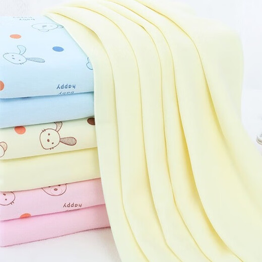 Mianlys Baby Windeln reine Baumwoll -Neugeborene Meson -Stoffwindel Ring -Baumwolltuch Baby Waschbeerbietern Senf Tuch 10 Packs 50 x 70 cm [Farbmischung]