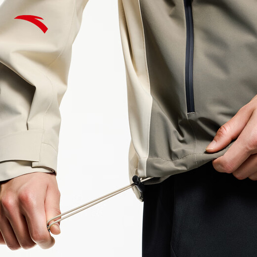 ANTA Water Shell Jacket丨Earth Shell Functional Three-in-One Jacket Jacket Windproof Hiking and Mountaineering Clothing for Men and Women