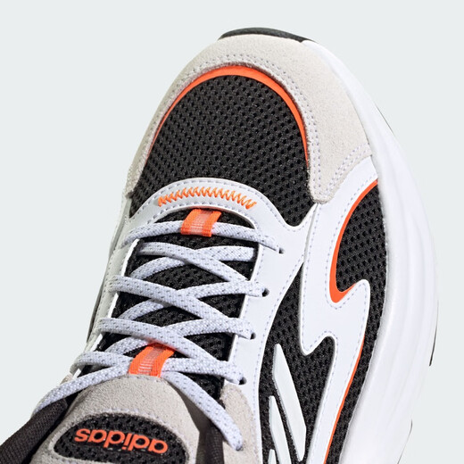 阿迪达斯 （adidas）男鞋女鞋2025新款夏季运动鞋OZWAVE 2.0 波波鞋缓震跑步鞋休闲 JH7371灰白橙 36