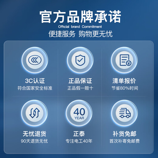 正泰（CHNT）开关插座面板带USB-type-C网线墙面5孔空调墙壁全屋套餐6M经典白 一开单控五孔10A