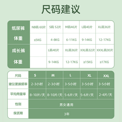 小柔熊成长裤透气婴儿尿不湿柔软透气纸尿片拉拉裤防侧漏超柔超薄透气 成长裤XXXL码30片(大于17kg)