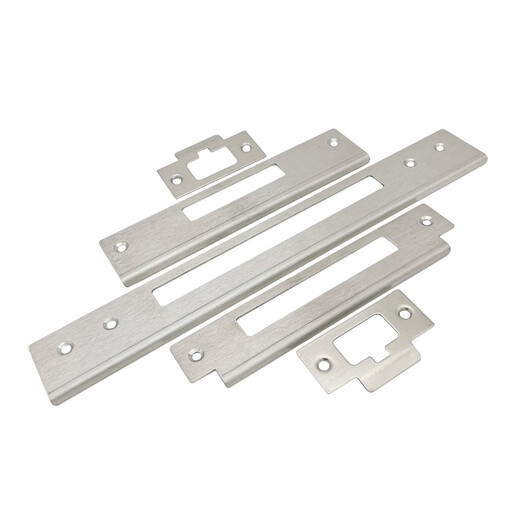 XMSJ Porte en bois étendue Chambre de porte intérieure Guide de porte de porte Porce de porte Porceau de porte Pièce de fer Loulange Terte Trou de la langue