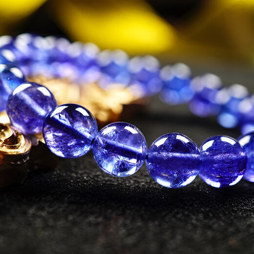 Buhesytbhiodha collection-grade natural tanzanite bracelet Heart of the Ocean Gemstone Crystal Bracelet Tanzania Jewelry Heart of the Ocean Tanzanite Live Room Auction