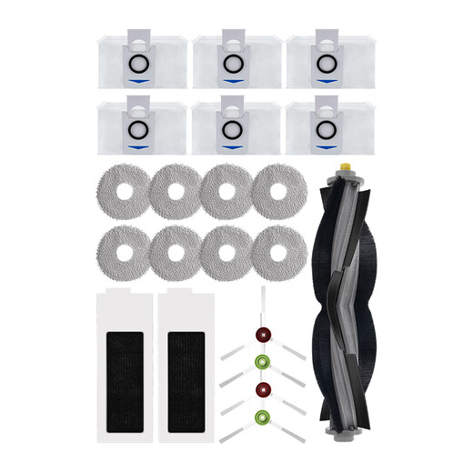 Wanchuang is suitable for Ecovacs sweeping robot accessories T20s Pro/T20 Max/Pro Plus roller brush side brush rag mop filter dust bag cleaning fluid consumable accessories