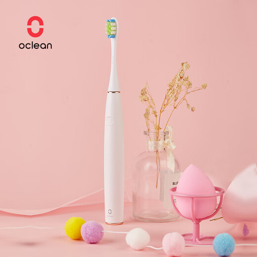 Okolin 11.11 gift giving, ultra-quiet experience smart electric toothbrush, all-inclusive, entry-level gum protection waterproof sonic smart vibration electric toothbrush gift Air Air single-Leng Yuebai