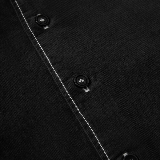 Jnby by JNBY Jiangnan Buyi children's clothing autumn and winter loose long-sleeved corduroy ribbon shirt boys and girls 1O8217560 005/near black 110 cm