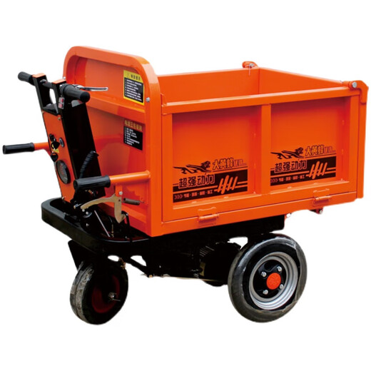 Huili's construction site electric trolley, ash bucket, tricycle, dump truck, tool truck, handling, manure loading, truck, hand-pushed inclined bucket (no gifts for the regular version)