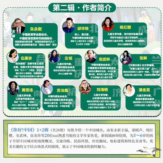 Hello! China Travel Book List Qinqin Science Library Urban Human Geography Traditional Cultural Treasures Chinese Children’s Popular Science Picture Books Geographic Encyclopedia Encyclopedia of Chinese Knowledge Enlightenment for 3-6-8 Years Old Beijing Shanghai Qingdao Luoyang Treasure Hunting Travel Guide with Children Check-in Children’s Book Province Hello! China No. 1