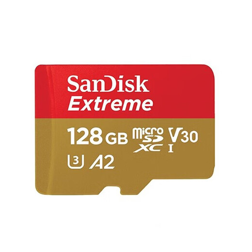 SanDisk memory card 64g mobile phone surveillance camera 128g high-speed sd card driving recorder memory card tf card 256g 128GB丨red gold TF card丨V30 high-speed version