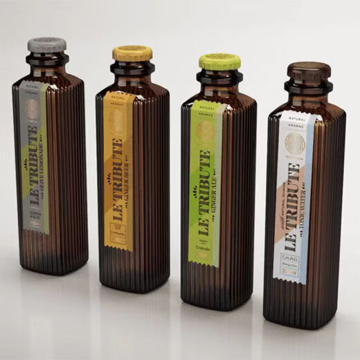 Gift tonic water LeTribuTe tonic water 200ml Spain Dried ginger Zero card sugar Gift tonic wine 50ml + 2 bottles of Tonic