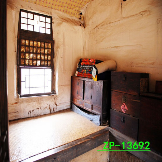 CLCEY农村背景布乡村怀旧网红主播直播背景布3d立体直播间挂布田野丰收 ZP-15253 2.5米宽+2.5米高 (挂钩)