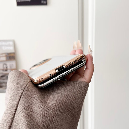 Spezialmarke Einkauf [High-End-Leder-Hülle mit zentraler Welle] Huawei Matex5 Mobiltelefon Hülle X6 Faltbildschirm Schutzhülle X3 Elektroplieren leichter und dünner Second-in-Sekunden-Lochscharnierschutz für Anti-Fall-Business-Luxus-Männer [rot] Zentralwelle + Hinterhülle Huawei Mate X5/x3 Universelles universell
