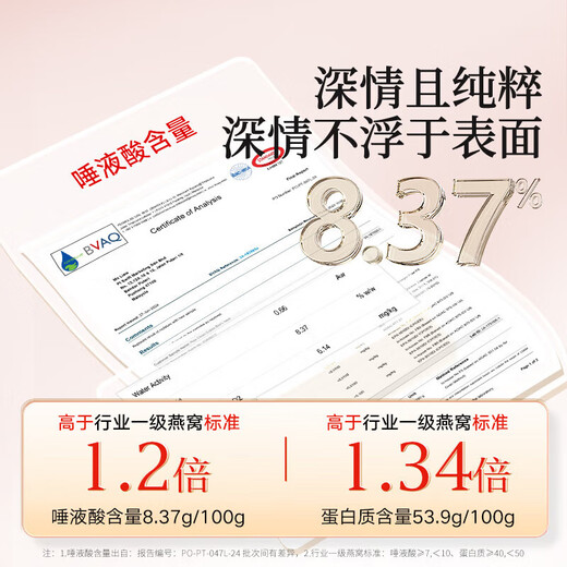 同仁堂北京同仁堂 干燕窝礼盒 白燕盏女人孕妇产后滋补送妈妈长辈礼品 【高端金标30g-独享装】
