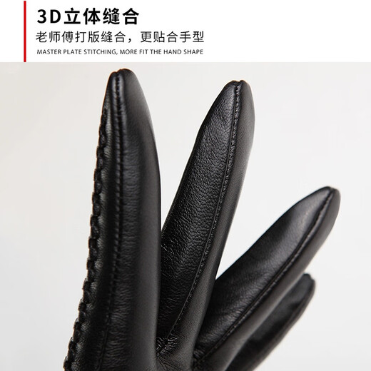 Colorful genuine leather gloves for women in autumn and winter, warm plus velvet sheepskin gloves for women, cycling, driving, motorcycles, leisure gifts for girlfriends