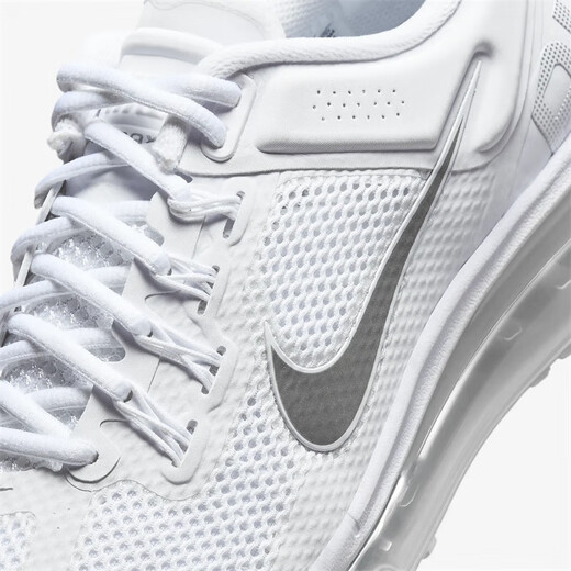 耐克（NIKE）男鞋 Air Max 2013 系列 男士经典透气耐磨减震跑步鞋 健身运动鞋 白银色HF4884-100 40 标准40/US7