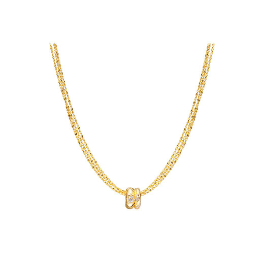 Arsis star same style snake pattern two-wear necklace for women, light luxury clavicle chain sweater chain, versatile gift for girlfriend, snake pattern two-wear necklace (gold)