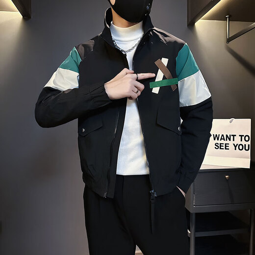 Jason Scott cotton jacket men's jacket autumn and winter 2025 new trendy casual handsome tops high-end men's clothing A220-SJ48 beige (regular style) XL