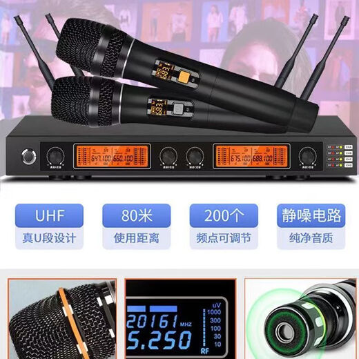 HYUNDAI现代家庭KTV音响套装卡拉OK机家用客厅K歌功放音箱影院点歌机全套 四只十二寸专业歌神版+点歌机+12寸炮