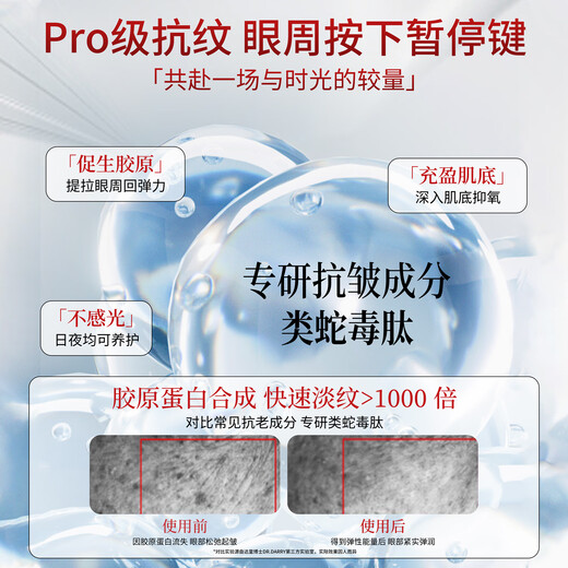 达里博士  DR.DARRY眼霜淡化细纹提拉紧致黑眼圈抗熬夜衰老眼霜抗皱补水眼袋七夕礼物