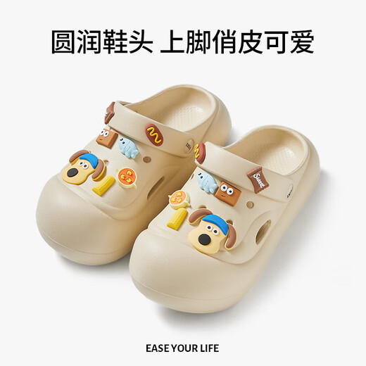 PARK XI FUYAO HOLE ZAPATES PARA MUJER CON SOLO SOLO SOLO PLAYA PLAYA DE LA PLAYA DE SUMERA PARA TOE PARA LOS TOE CON BRAVERSE Y PUEDE USAR EN EL DERECHO. Color de arena ligera (las flores del zapato se pueden seleccionar por orden) 37-38