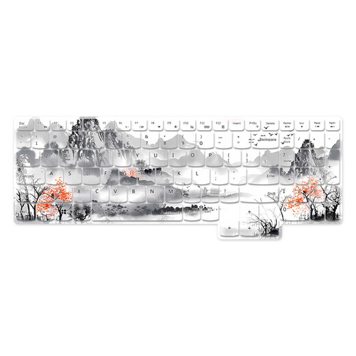 
Three-color cat is suitable for 2025 Lenovo Saveer Y9000P keyboard protective film R7000 notebook G5000 computer key film 15.6-inch dust cover waterproof complete set JP-693 Danqing pen ink Y7000P 20-24 models