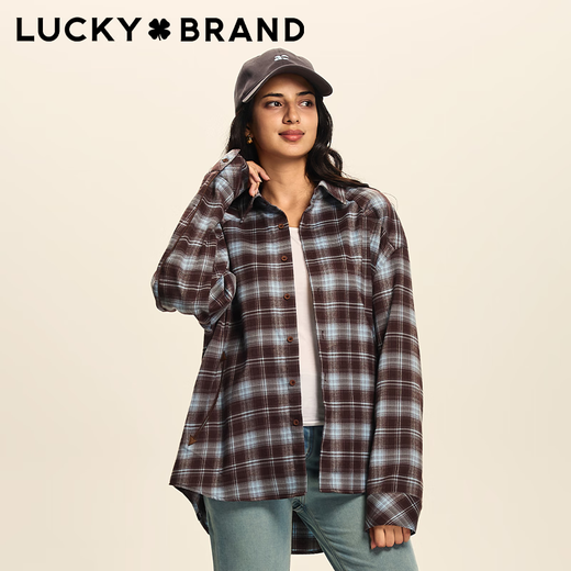 LUCKY BRAND chemise femme trèfle à quatre feuilles