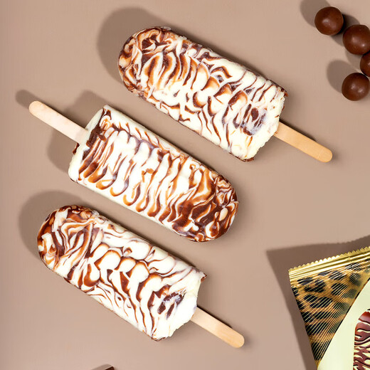 Mengniu Suibian classic vanilla flavor ice cream 75g 5 pieces/box ice cream popsicle milk cake (family size)