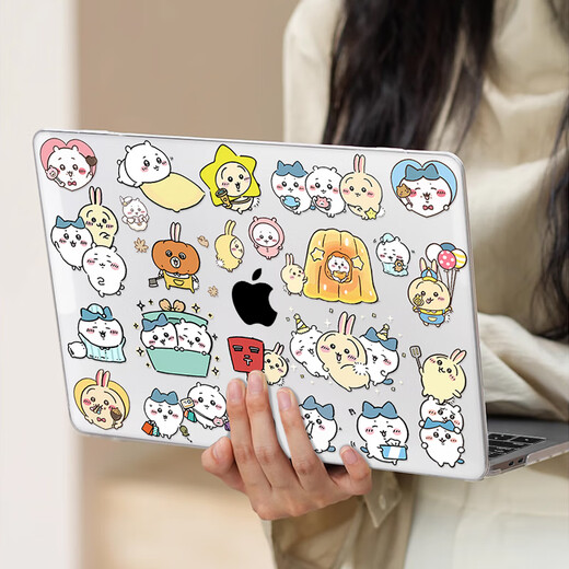 TLXTmacbookpro protective case suitable for Apple laptop 13.3-inch air13 case 2023 new 15-inch mac computer thin 13.6-inch 14-inch dust protection case Kapibala-T723 gift gold keyboard film + Typec adapter Please contact customer for other models