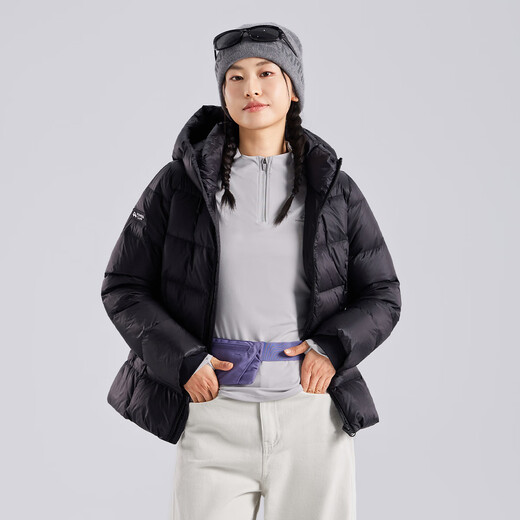 Pathfinder down jacket women's warm waist slimming women's down jacket winter new 90 velvet slim hooded jacket