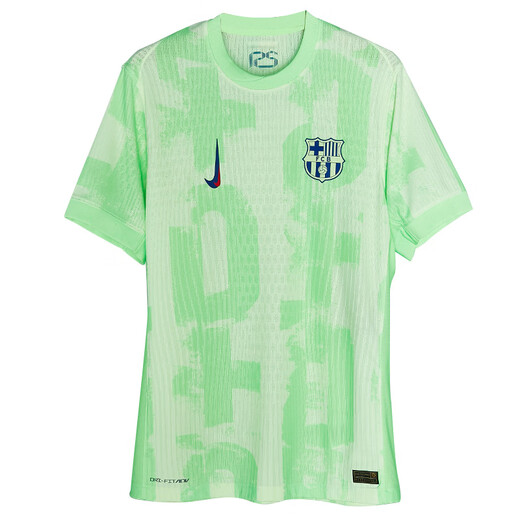 耐克（NIKE）24/25巴萨二客球员版球衣短袖运动T恤足球服男子FQ1949-701 11#Rafinha杯赛印号含广告 M