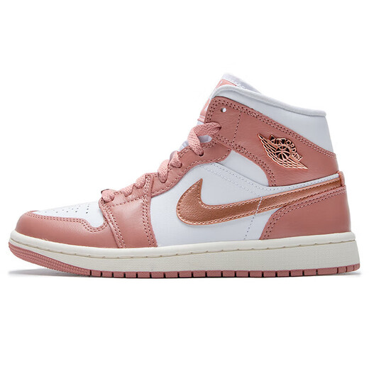耐克篮球鞋女鞋 2024春季新款AIR JORDAN 1 MID 缓震运动鞋休闲球鞋 FB9892-670 36.5