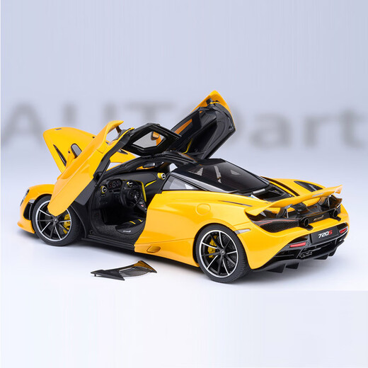 AUTOart1 18 McLaren McLAREN 720S simulated static car model birthday gift yellow 76070 in stock