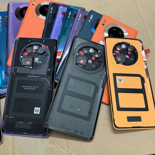 P is suitable for Huawei mate40pro original back cover mate30pro pure original disassembly 99 new glass back shell 30 original mate40pro secret silver pure original disassembly 99 new