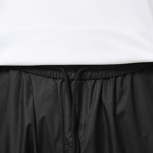 Adidas pants men's pants 3rd-leaf clover 2025 summer new sports pants loose trousers black casual pants GL9923/quick drying breathable/three stripes S