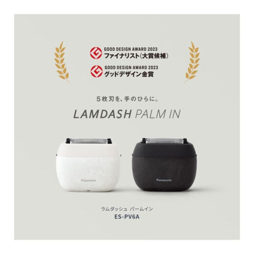 Panasonic Es-Pv6a-W Lamdash Palm в без ручки с пятью лезвия мужская электрическая бритва USB Зарядка ES-PV3A-K White