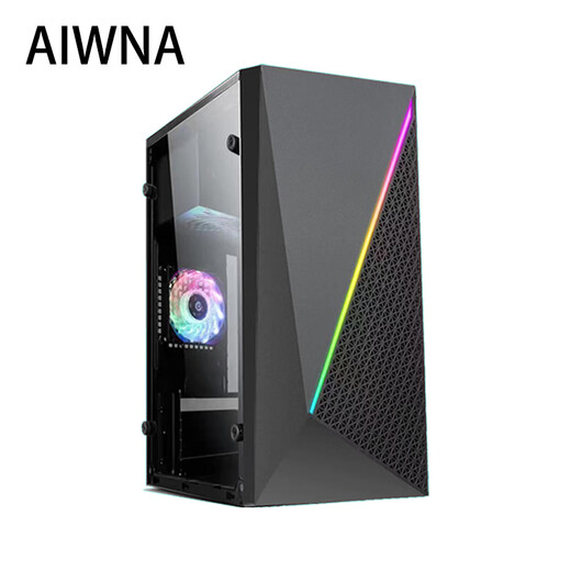 AIWNA Intel desktop computer Core I7 12-core 1650 independent graphics business office design WIFI gaming e-sports desktop host 7 Intel 10-core/16G/256G/2G gaming independent graphics single host