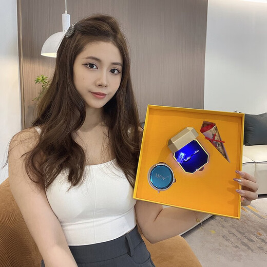 MZMZ Heartbeating Platinum Couple Ring pt950 Platinum Pair of Proposal Rings Valentine's Day Birthday Gift for Girlfriend Light Luxury Style - Heartbeating Pair of Rings (without engraving)