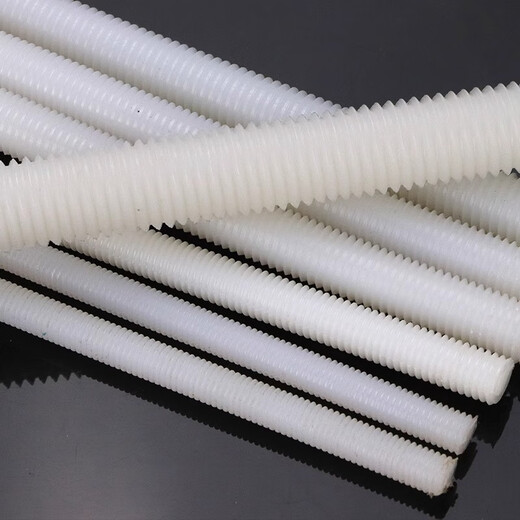 Bingneng nylon screw rod plastic plastic pull rod insulated screw screw rod double-headed screw rod rod full thread M12 1 meter