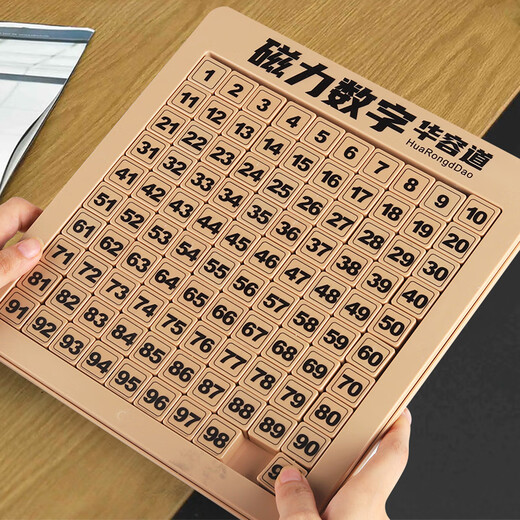 Magnetic digital Huarongdao children's educational thinking training toys sliding development Intellectual elementary school students gifts Three Kingdoms [Super value recommendation] Third level + fourth level + five J