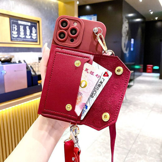 派钦vivoy100手机壳y35s17软壳防摔x90sy78斜挎挂绳s16零钱卡包y52sy3 墨绿色双层零钱包+手绳+斜挎背带 其他型号拍下联系客服备注