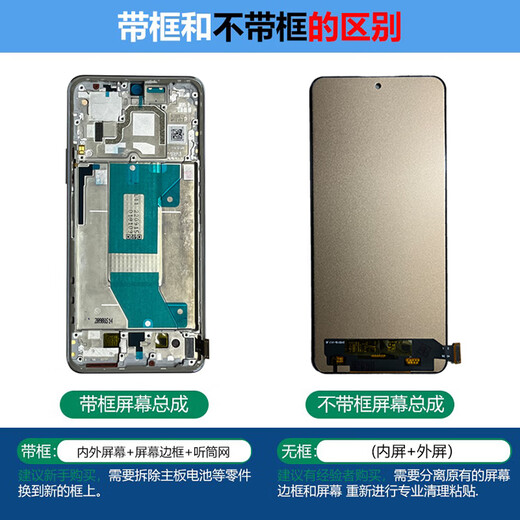 Assemblage d'écran de téléphone mobile Zhuochuangkai Oppo Reno3Pro Reno3pro Mobile Reno5Pro + Totch Touch Écran écran LCD Écran intégré à l'intérieur et à l'extérieur de Reno4Pro Mobile Phone et Remplacement Screen Assembly Screen Assembly