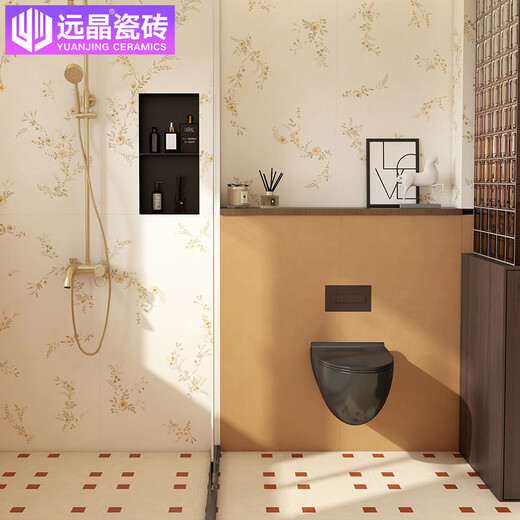 远晶600x1200哑光精雕釉兔子连纹花瓷砖法式复古奶油风厨卫墙砖 H12608-哑光精雕全瓷（混装） 600x1200