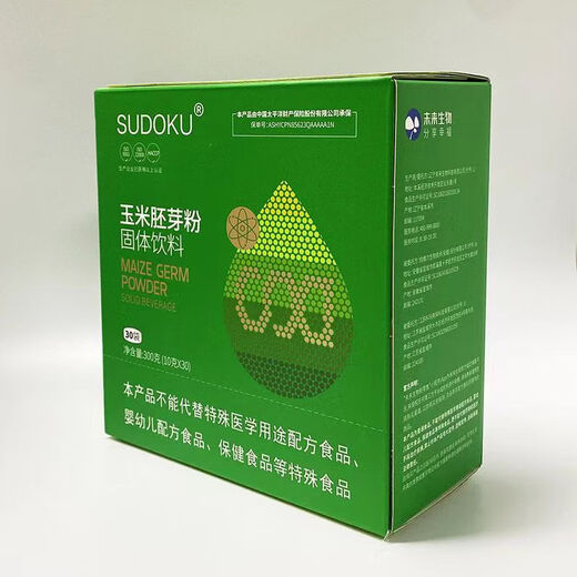 SUDOKU corn germ powder solid beverage Liaoning future bio corn germ powder solid beverage oligosperm peptide nutritional brewing drink 10 boxes [scratch code-Liaoning Benxi origin]