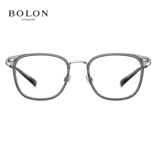 
BOLON Tyrannosaurus Glasses Wang Hedi's 25-year new product myopia glasses frame titanium frame optical lens can be matched with BA6010 B16 silver-transparent grey frame single frame