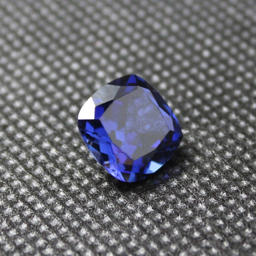 Fat Donglai quality sapphire loose stone flawless pure heart of the ocean tanzanite full blue tanzanite square (4X4mm)