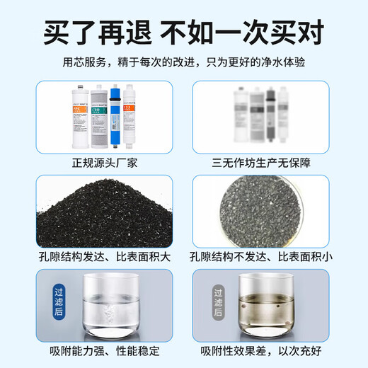 霖乐源适用于沁园净水器滤芯KRT3800/2800/3980/3820通用PP棉复合RO膜全套 KRT-2800/3800/3890全套【