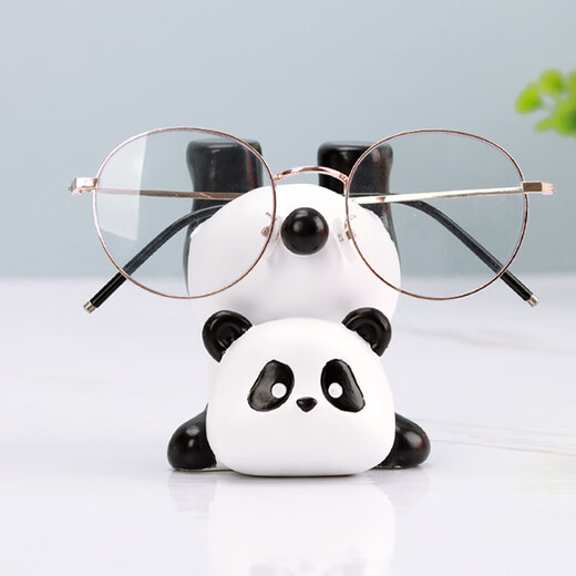 Hejia Verstärker Brillenständer Kreativer Charakter Brillenständer Ornament Brillenständer Ornament Brillendisplay Prop Display Inverted Panda