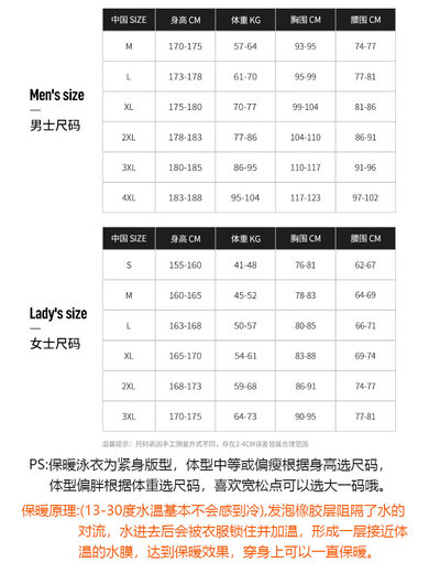 VVIR EER3MM diving suit adult swimsuit thickened men's and women's one-piece long-sleeved warm and cold-proof couple snorkeling suit professional surfing 015M black men's style (3mm) L