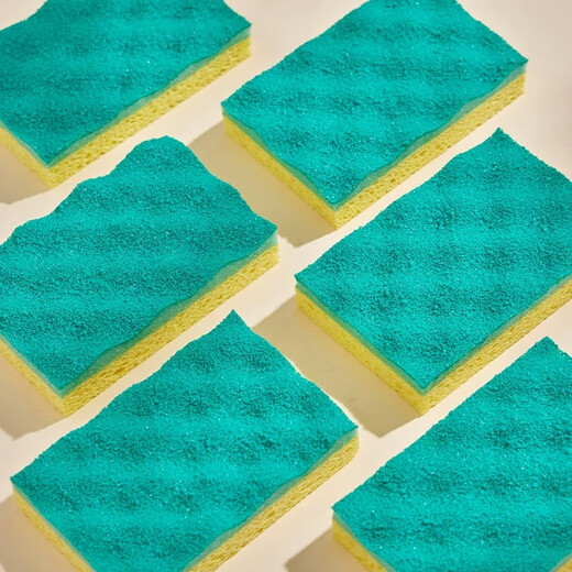 Vileda German dishwashing scouring pad kitchen special absorbent sponge for scrubbing dishes and pot rags to remove oil and stains German brand absorbent type 1 package