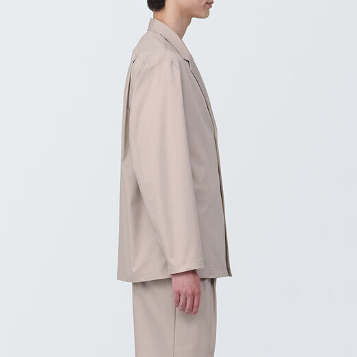 Мужская куртка Muji с длинным рукавом мужская куртка мужская весна и осенний костюм маленький костюм AC1W3A4S Light Beige L (175/100a)